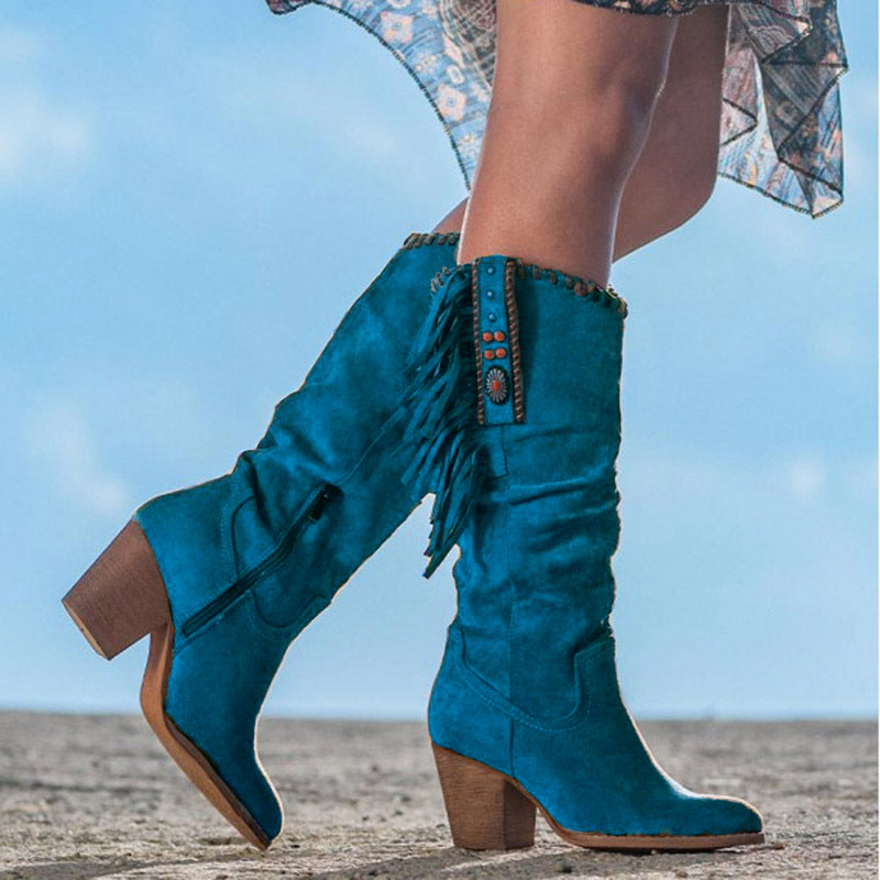 Bottes à talons hauts pour femmes
