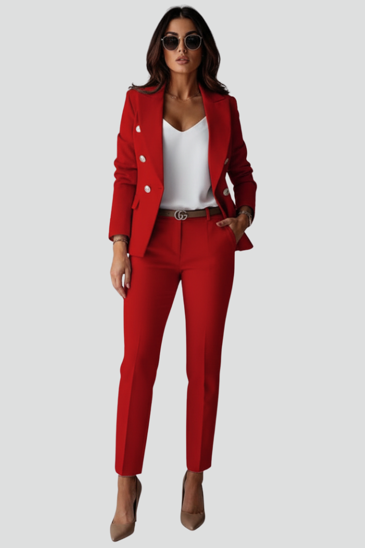Johanna | Ensemble Blazer Décontracté pour Femmes