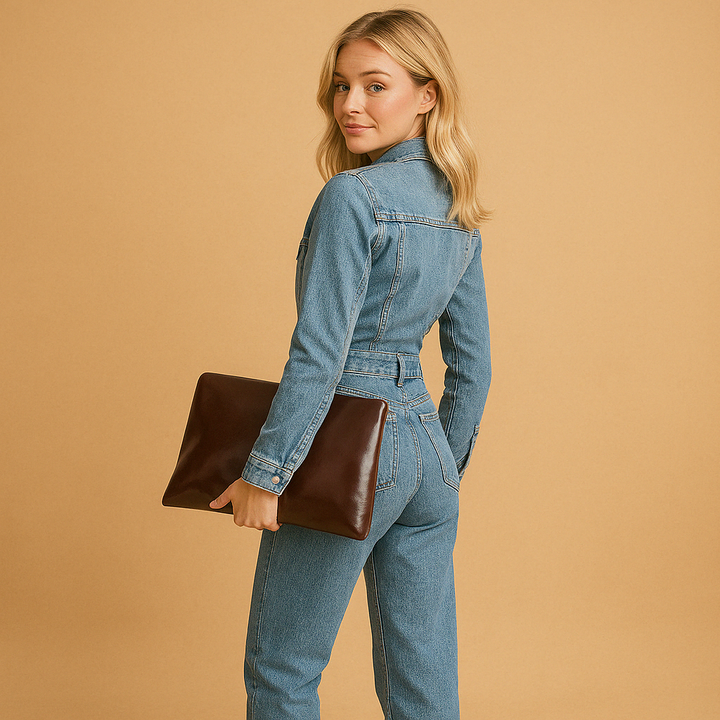 Combinaison d'été en denim décontractée pour femmes