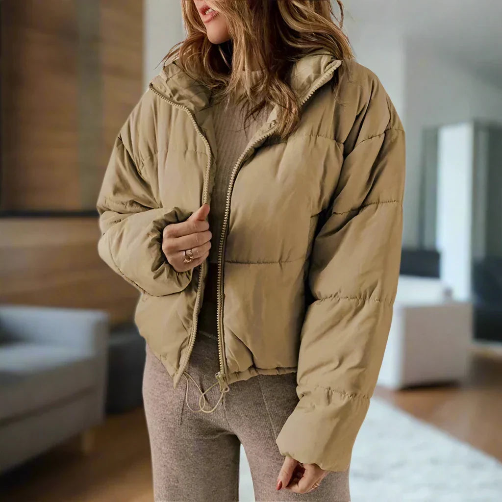 Veste matelassée à la mode, confortable et tendance pour femmes