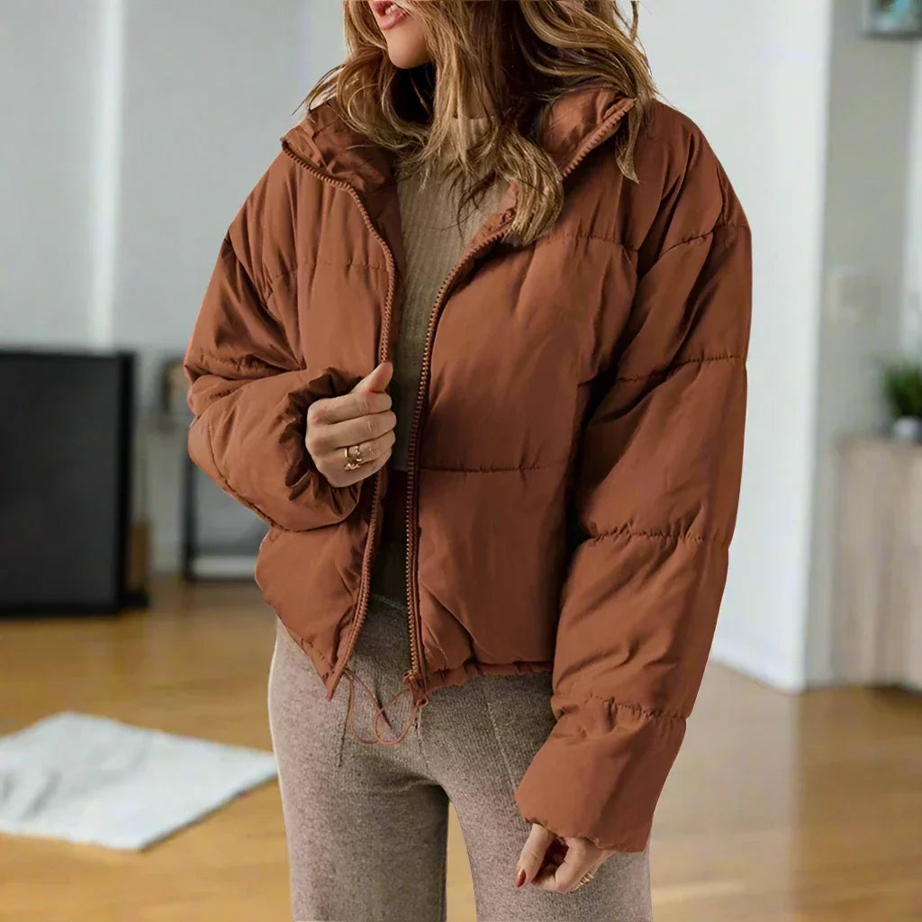 Veste matelassée à la mode, confortable et tendance pour femmes