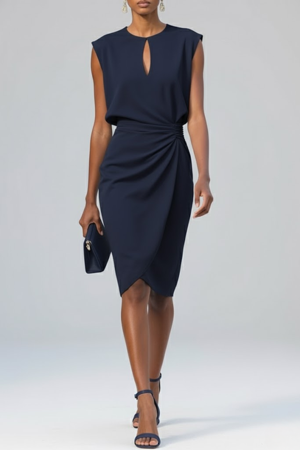 Robe de soirée midi élégante pour femmes