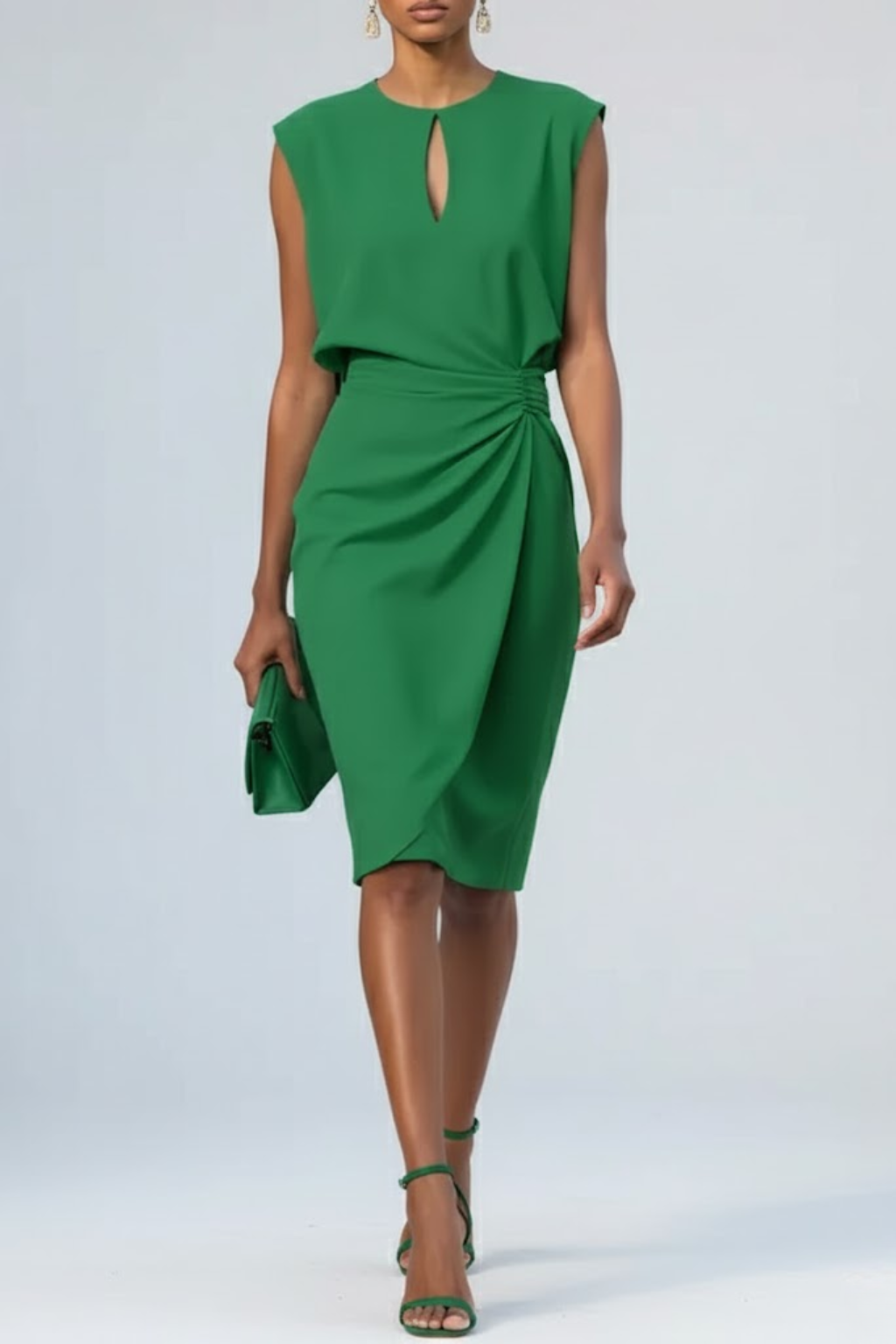 Robe de soirée midi élégante pour femmes