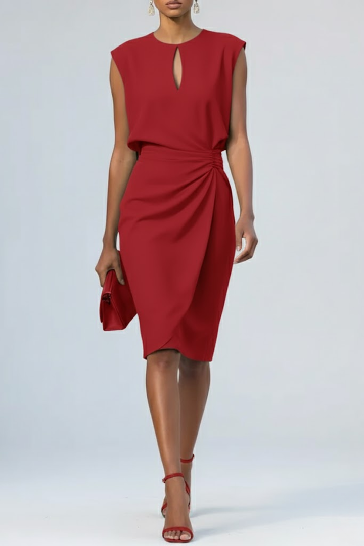 Robe de soirée midi élégante pour femmes