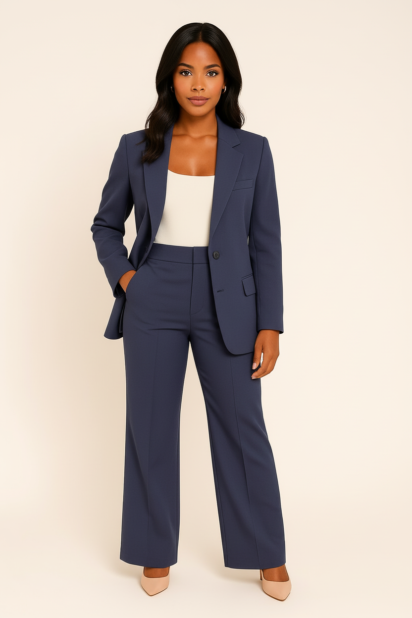 Ensemble de Tailleur pour Femmes Maria - Coupe Cintrée