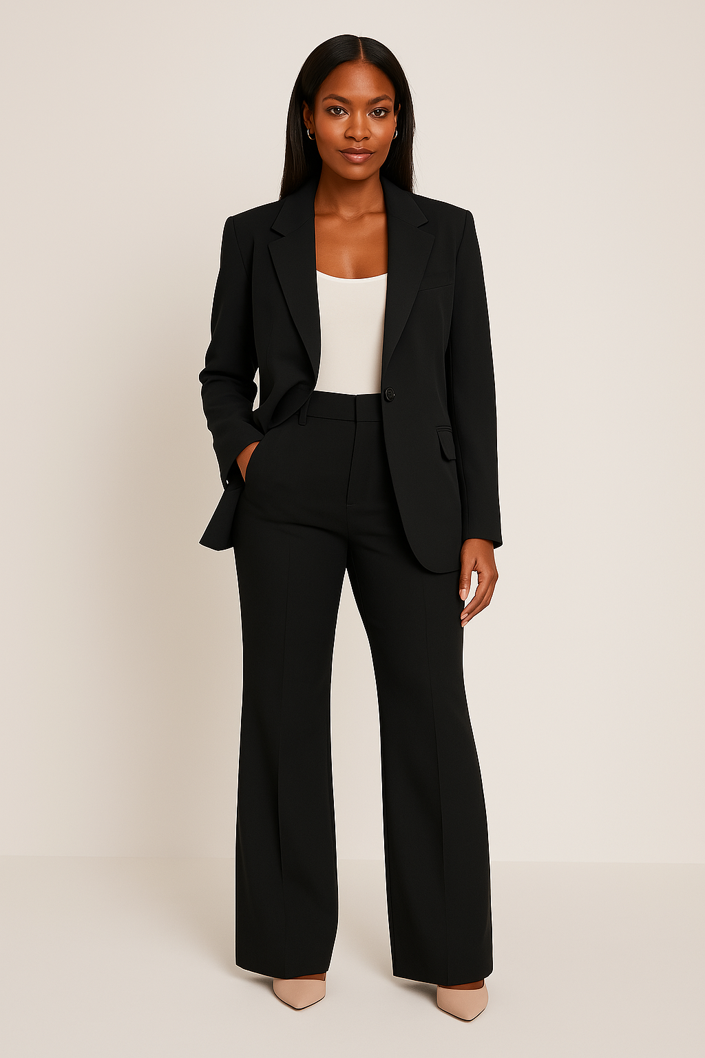 Ensemble de Tailleur pour Femmes Maria - Coupe Cintrée