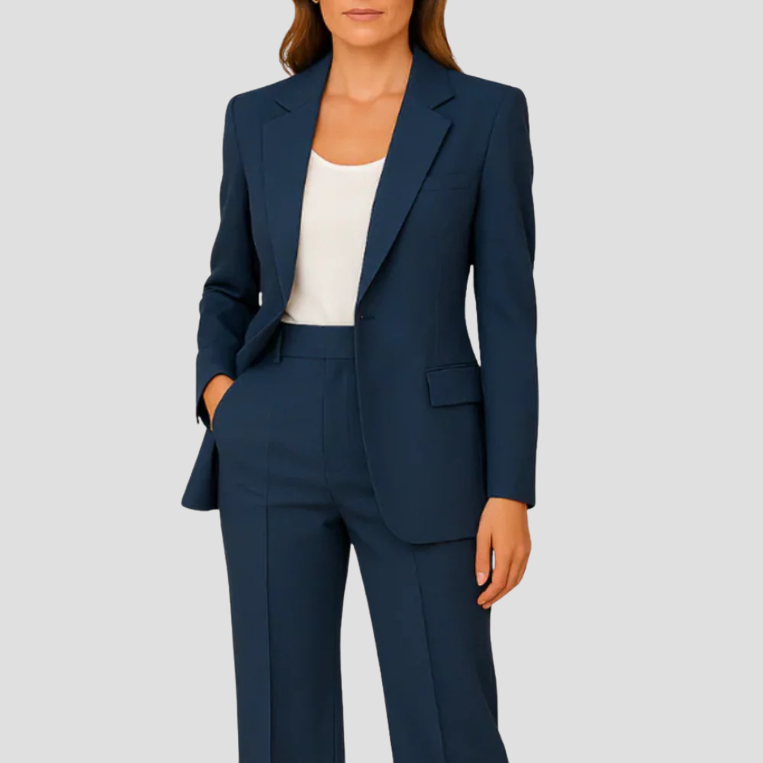 Costume Tailleur Élégant d'Été pour Femmes
