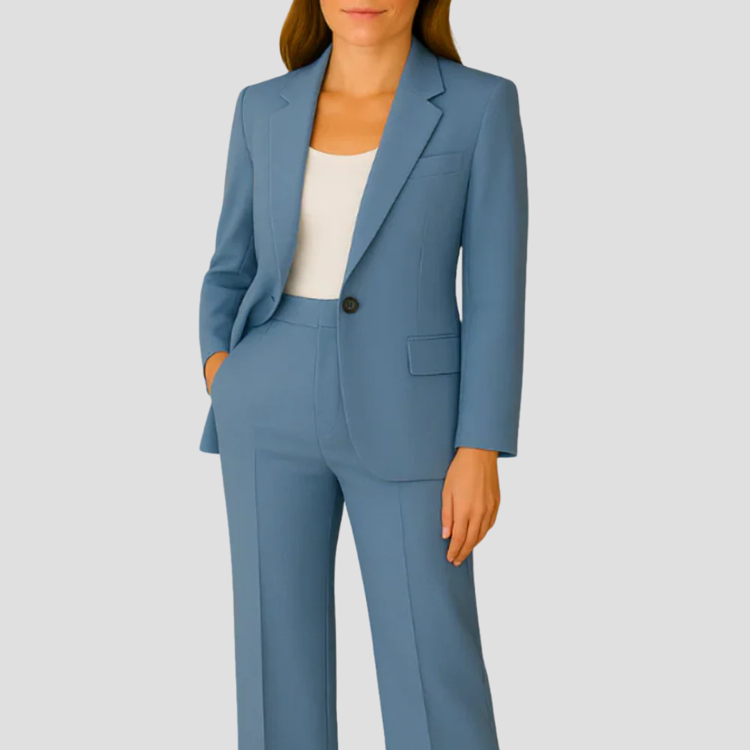 Costume Tailleur Élégant d'Été pour Femmes