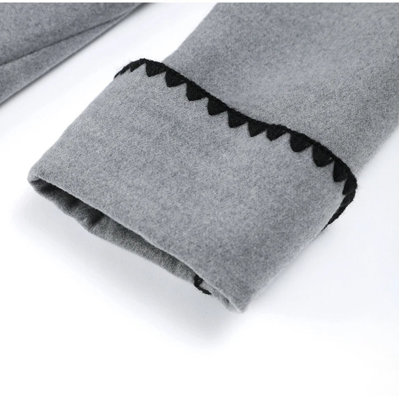 Manteau pour femmes avec col revers et poches