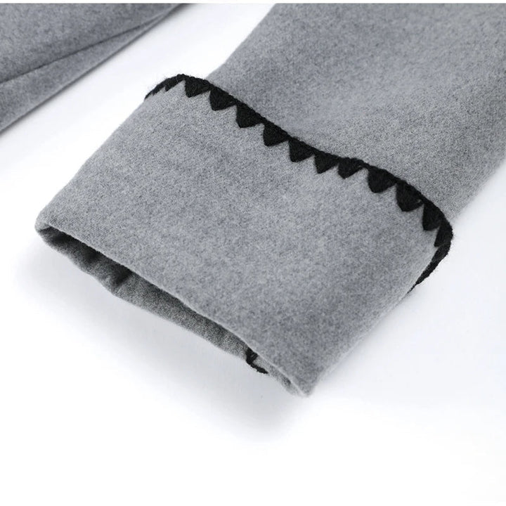 Manteau pour femmes avec col revers et poches