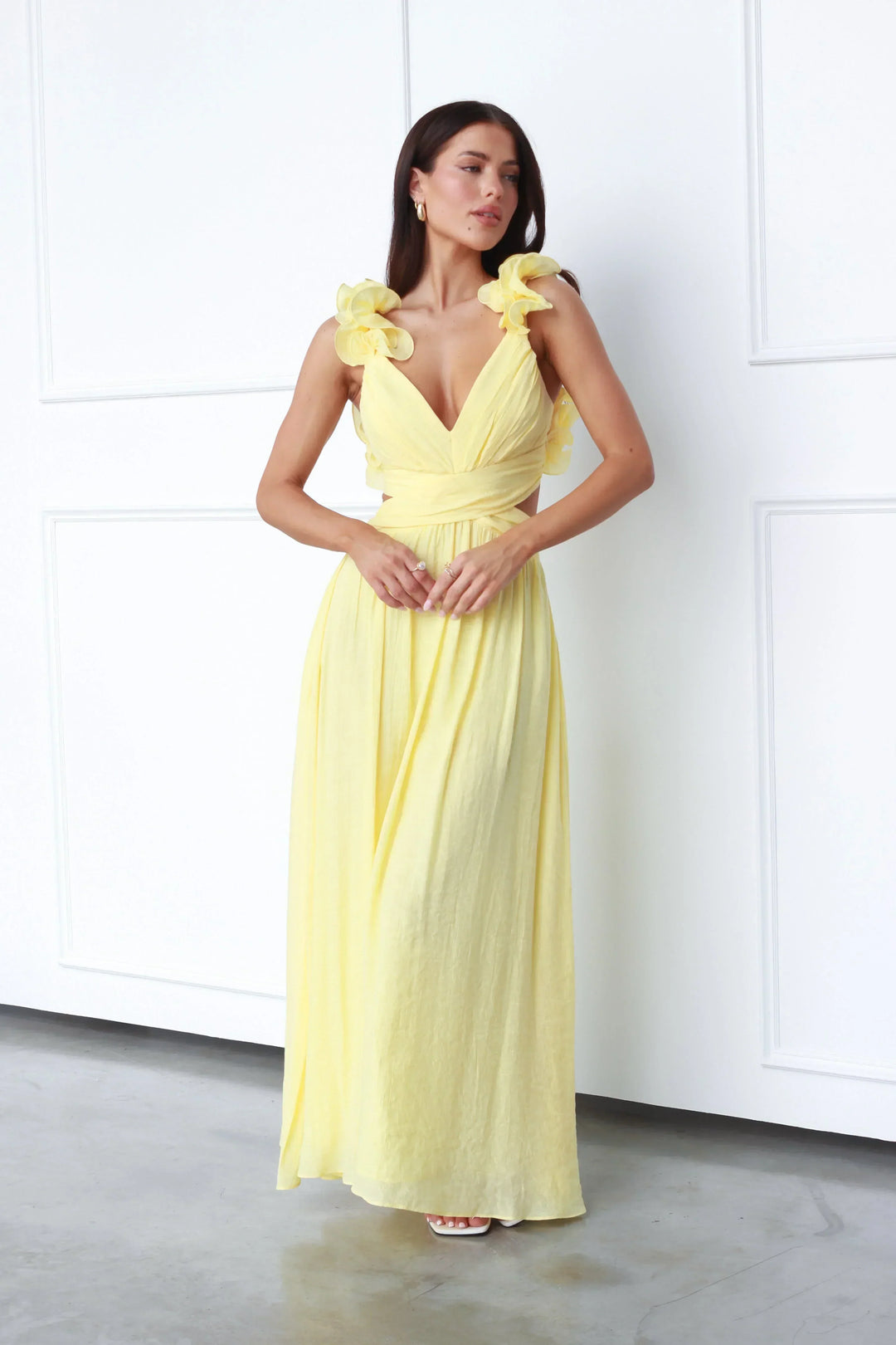 Vanessa - Robe maxi élégante dos nu
