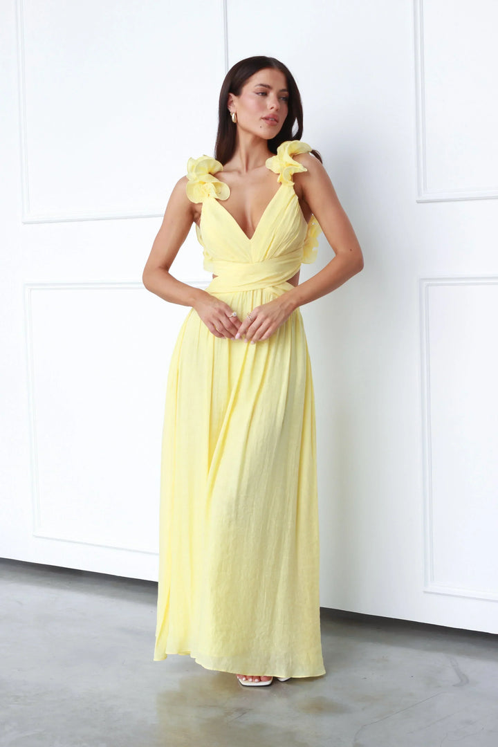 Vanessa - Robe maxi élégante dos nu