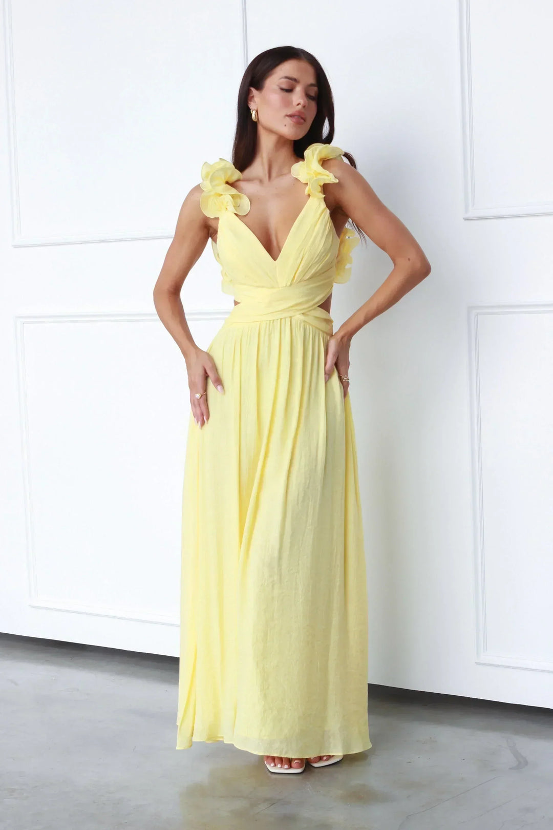 Vanessa - Robe maxi élégante dos nu