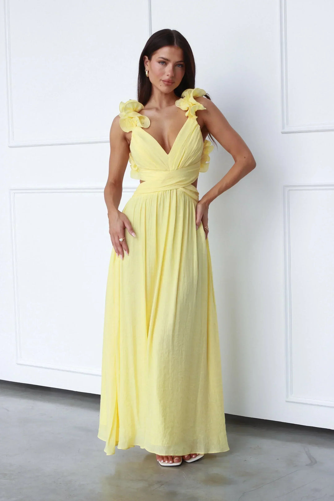 Vanessa - Robe maxi élégante dos nu