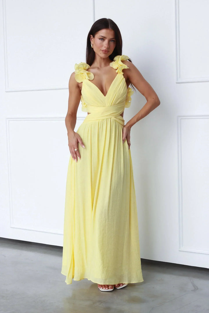 Vanessa - Robe maxi élégante dos nu