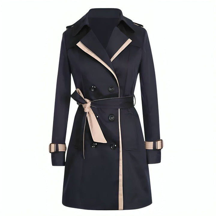 Manteau Trench Élégant pour Femmes avec Ceinture | Décontracté