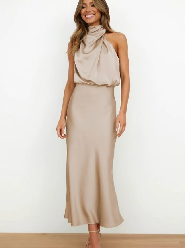 Rosemary | Robe de soirée à dos nu