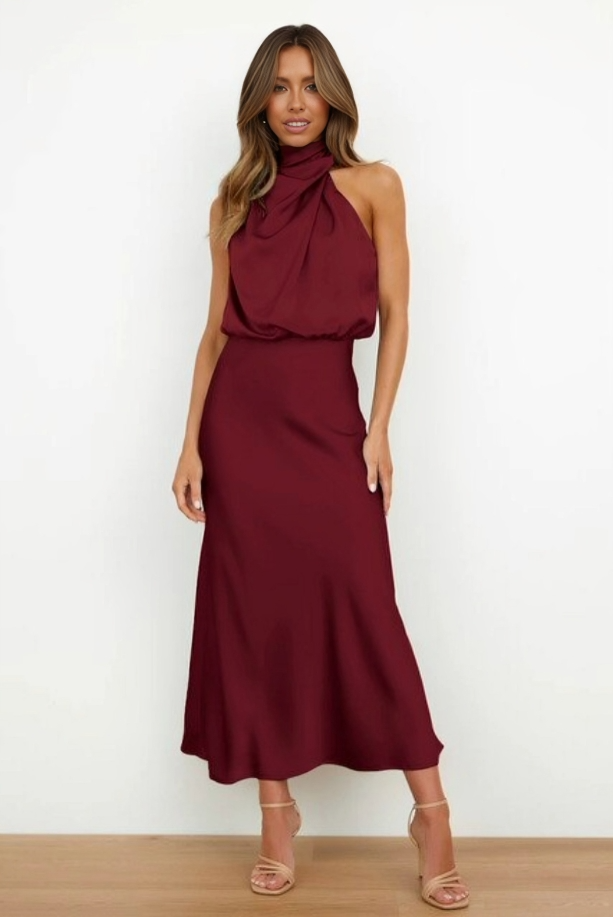 Rosemary | Robe de soirée à dos nu