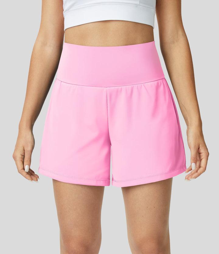 Jorvex | Shorts de Yoga 2-en-1 Flexibles pour Femmes Été