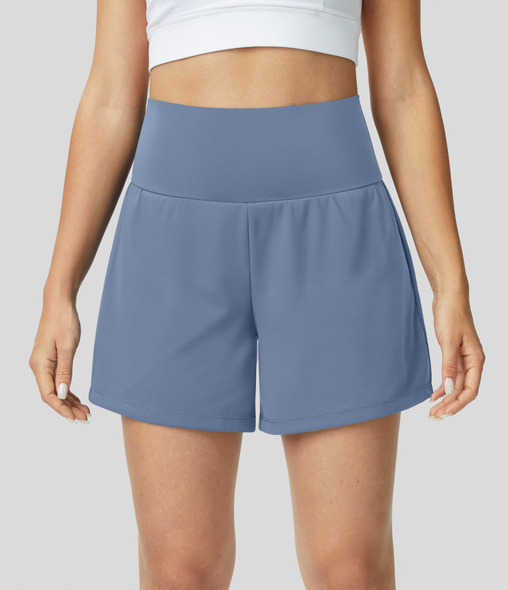 Jorvex | Shorts de Yoga 2-en-1 Flexibles pour Femmes Été