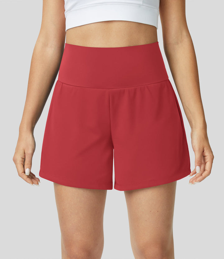 Jorvex | Shorts de Yoga 2-en-1 Flexibles pour Femmes Été