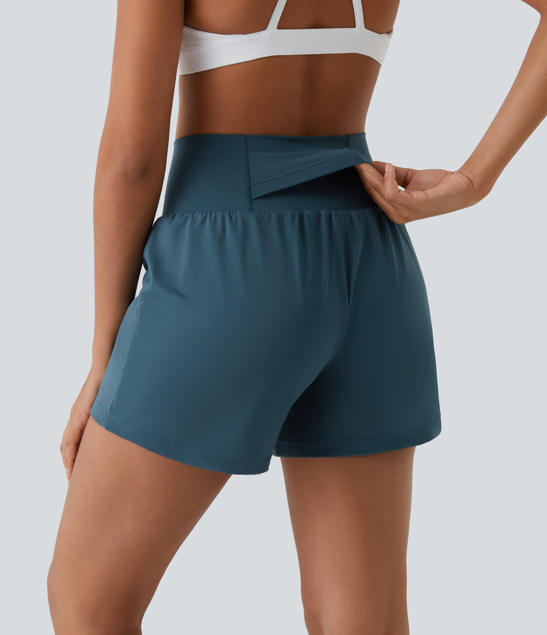 Jorvex | Shorts de Yoga 2-en-1 Flexibles pour Femmes Été