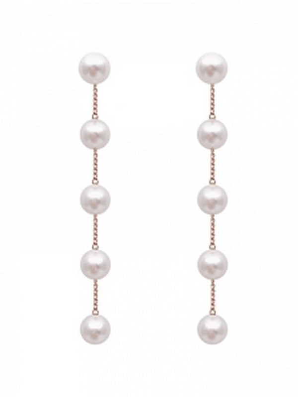 Accessoires de boucles d'oreilles à pampilles à empiècements à géométrie de mode