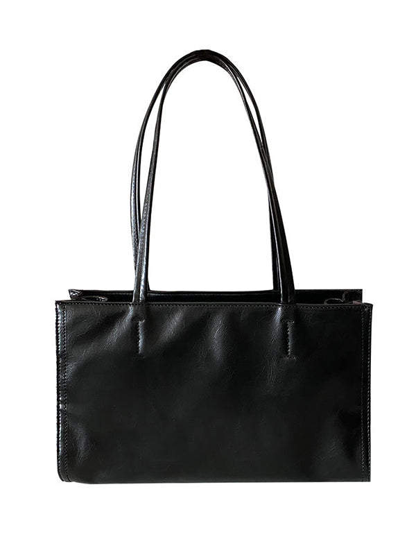 Accessoires simples de sacs en PU de couleur unie