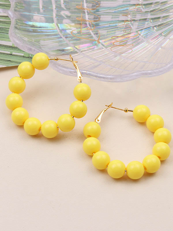 Boucles d'oreilles géométriques