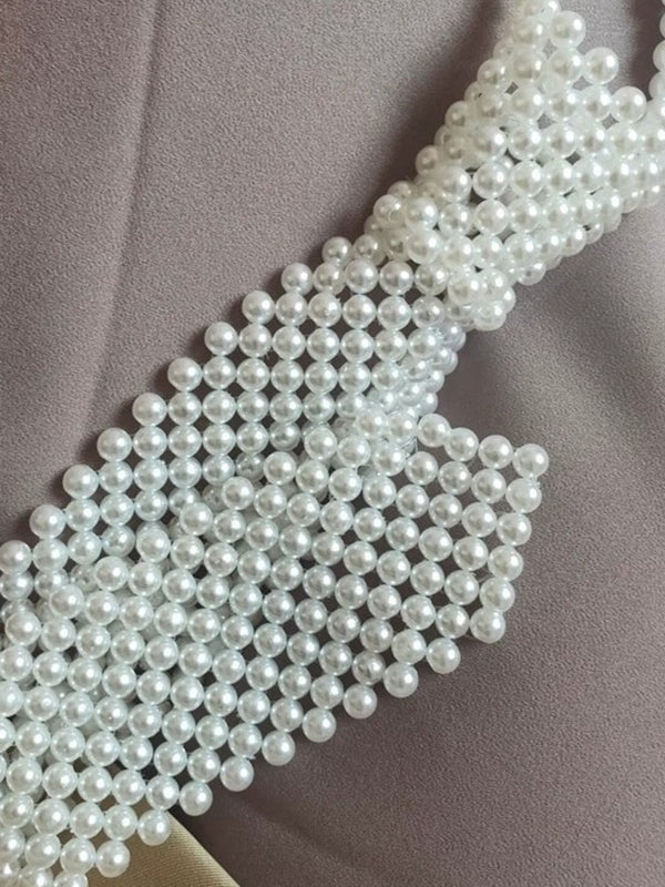 Collier géométrique ajouré