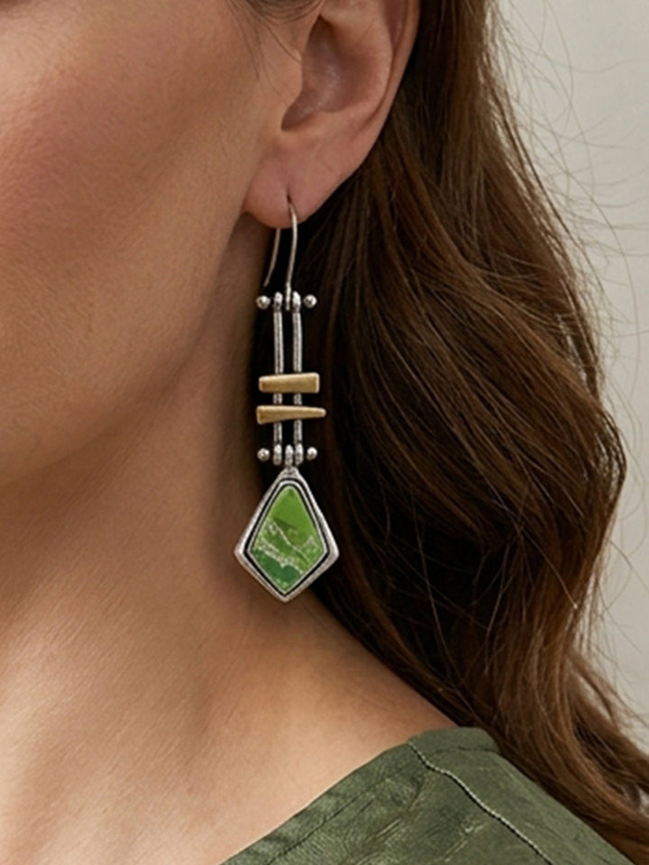 Boucles d'oreilles géométriques