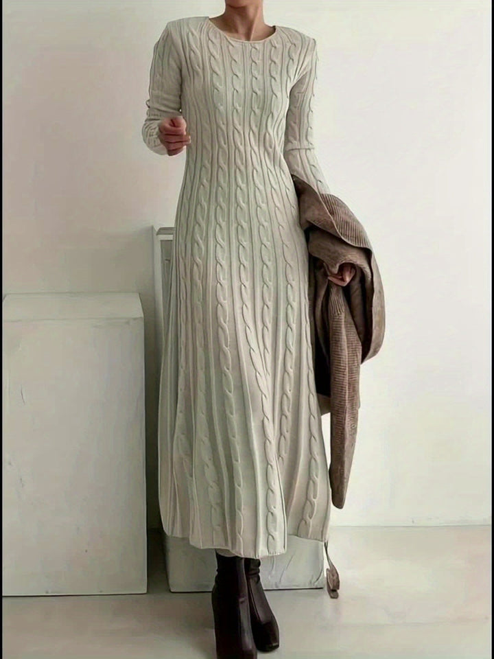 Isabella | Robe maxi élégante pour femmes en tricot