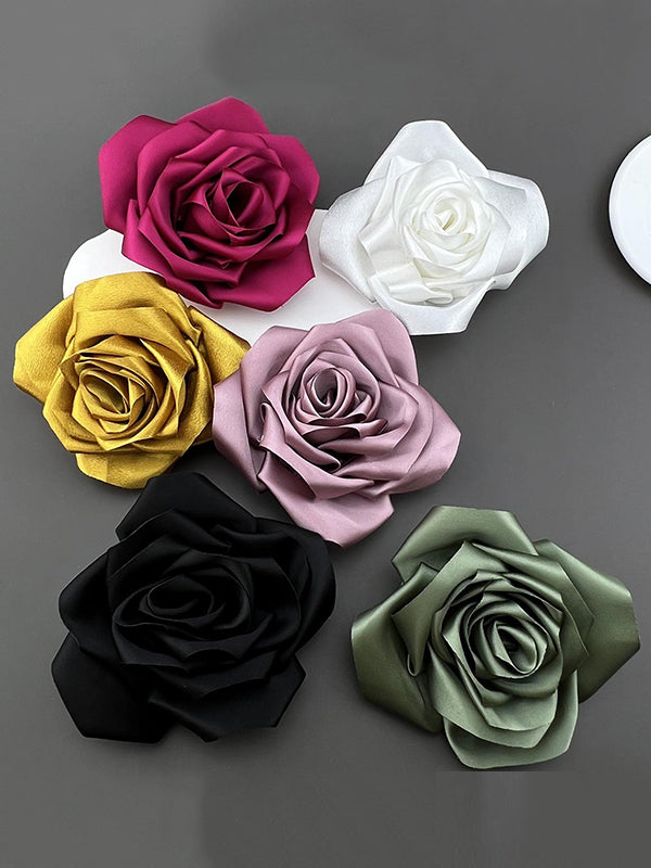 Broche à fleurs en 3D