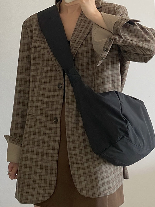 Sac décontracté couleur unie