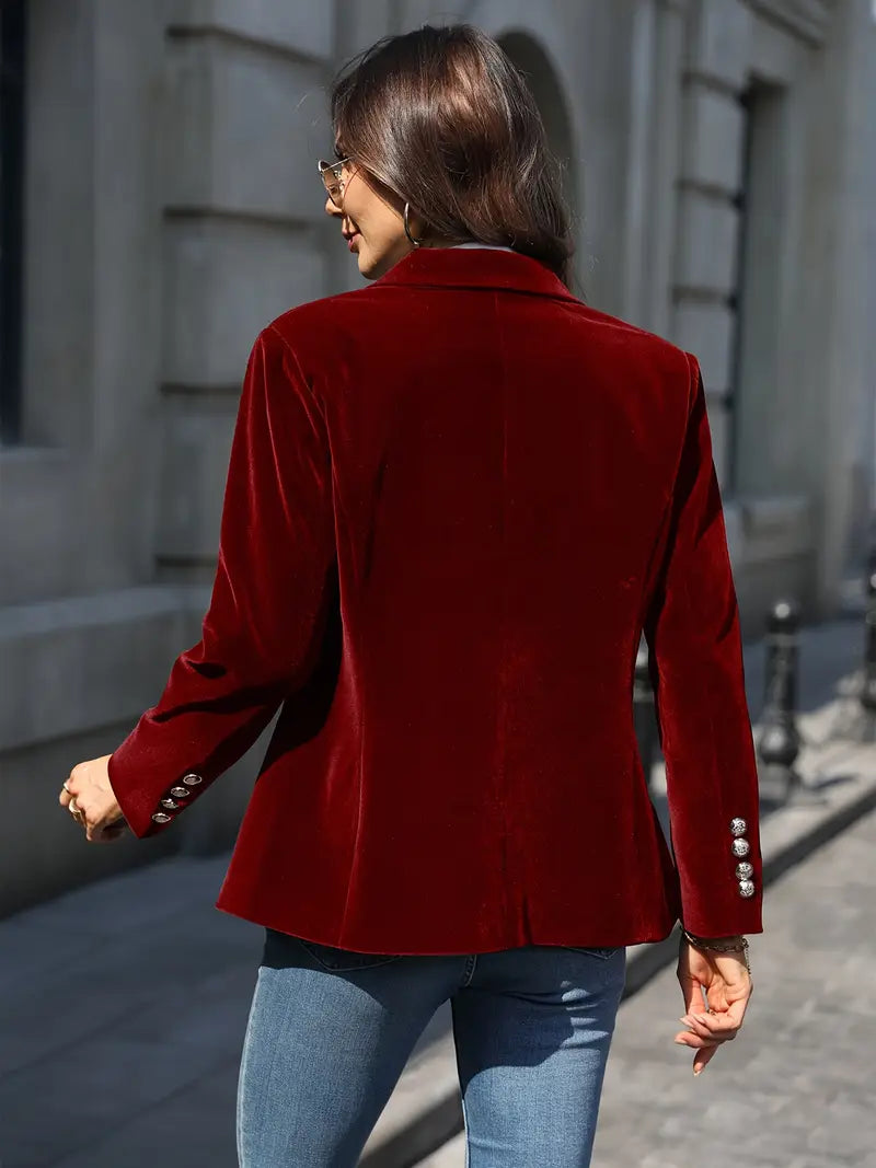 Bella | Blazer en velours doux et élégant pour femmes