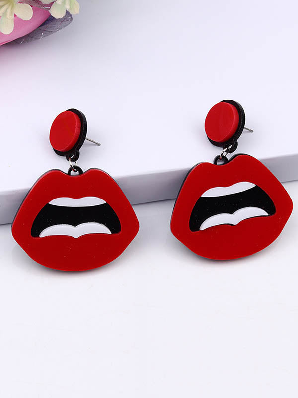 Accessoires de boucles d'oreilles en forme d'irrégularité