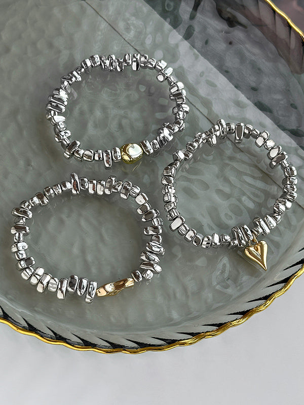 Accessoires de bracelet géométrique 3 pièces