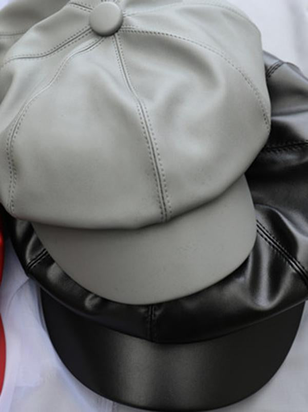 Chapeaux de béret solides vintage