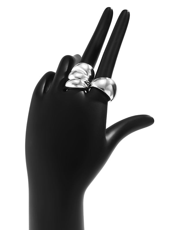Bague réglable géométrique