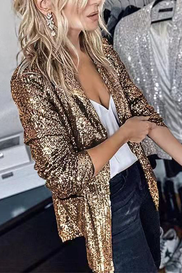 Blazer Brillant Léger pour Femmes | Élégant