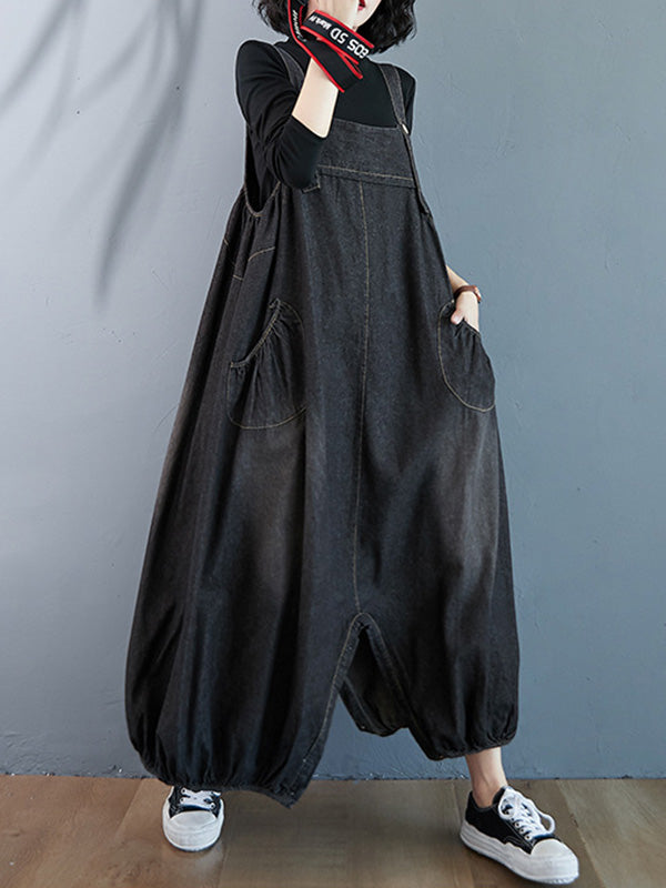 Robe simple boutonnée en jean