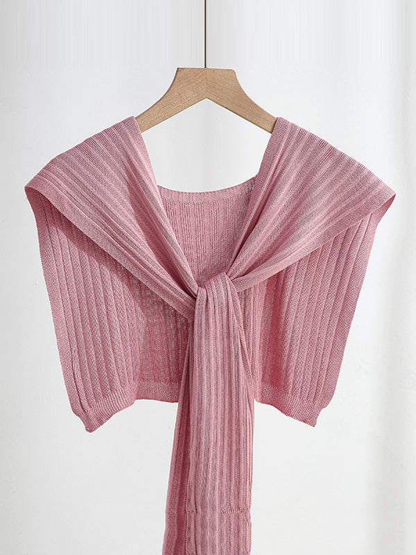 Écharpe décontractée en tricot