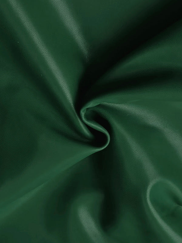 Robe mi-longue moulante boutonnée à manches longues, à taille élastique, à bordure volantée, à empiècements, à col revers, couleur unie