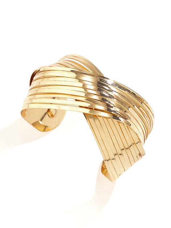 Bracelet géométrique couleur unie