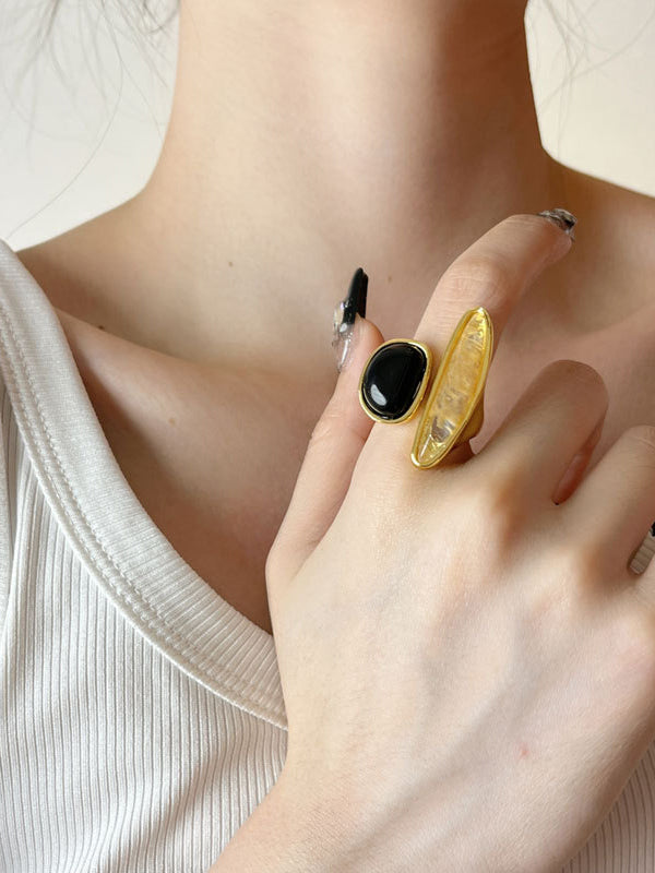 Bague géométrique