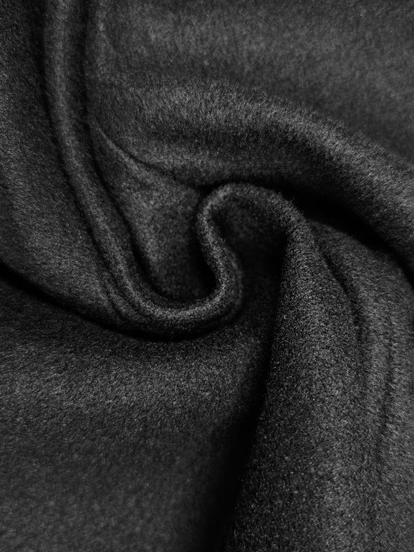 Vestes évasées à boutons, couleur unie, col montant – Manteau en laine d'avoine