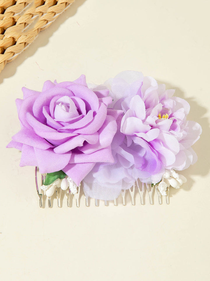 Pinces à cheveux en forme de fleur