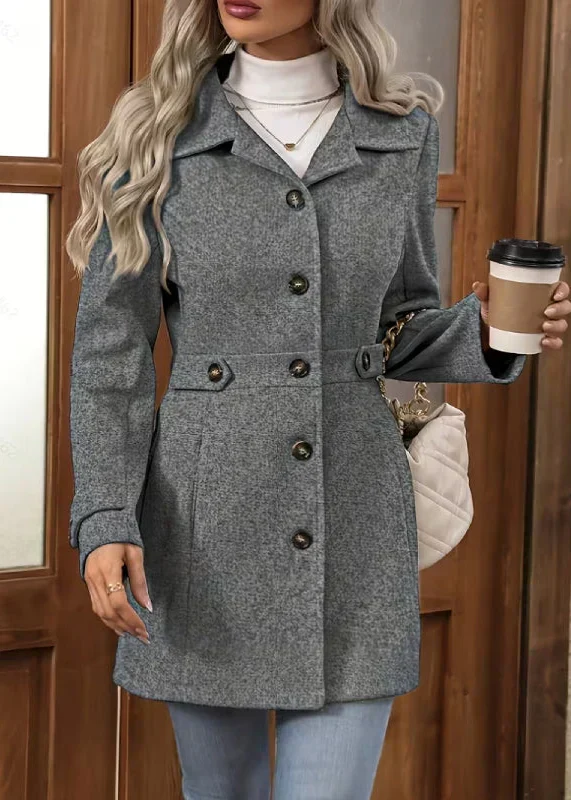 Hanna | Manteau d'hiver en tweed élégant pour femmes moderne