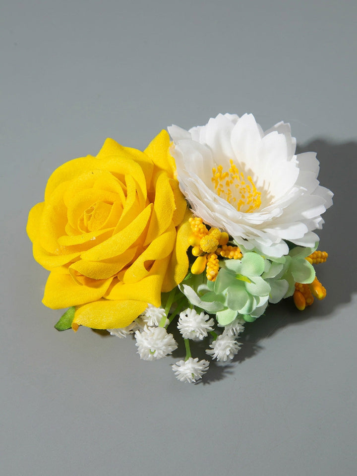 Pinces à cheveux à fleurs en 3D