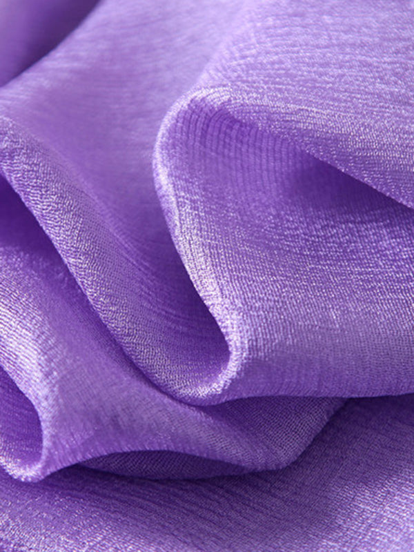 Écharpe chaude coupe portefeuille, anti-UV, couleur unie